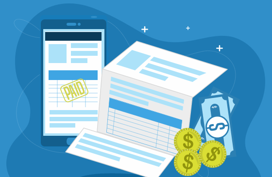 How do digital quotes and invoices work